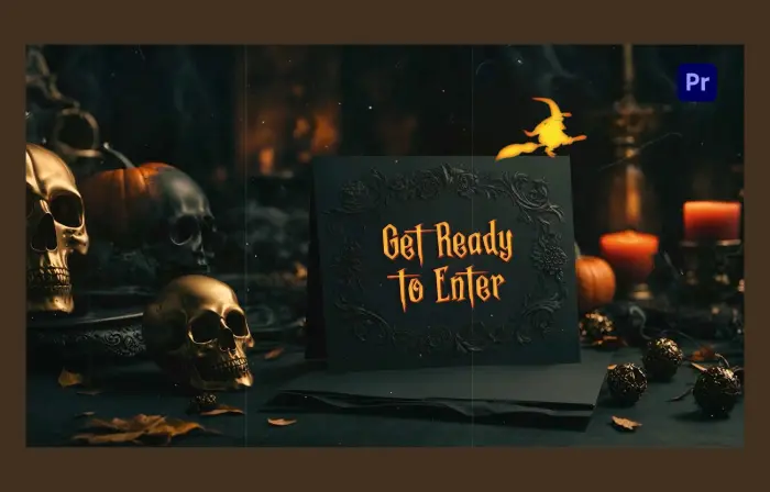 Exclusive Creative 3D Halloween Invitation Slideshow